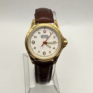 Vintage Wenger Swiss Military Urban Classic Gold tone Ladies Watch Working